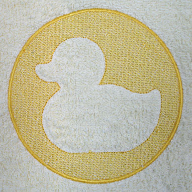 Rubber Ducky (Embossed)