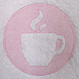 Steaming Coffee Cup (Embossed)