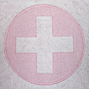 First Aid Cross (Embossed)