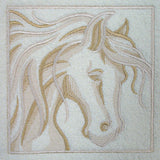 Horse Portrait (Embossed)