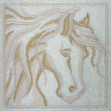 Horse Portrait (Embossed)