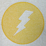 Lightning Bolt (Embossed)