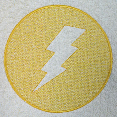 Lightning Bolt (Embossed)