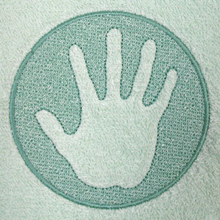 Handprint (Embossed)