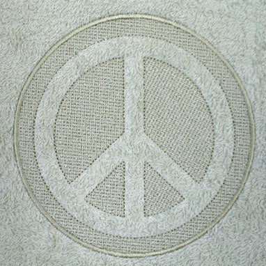 Peace Sign (Embossed)