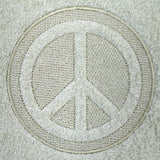 Peace Sign (Embossed)