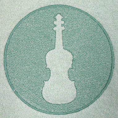 Violin (Embossed)