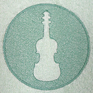 Violin (Embossed)