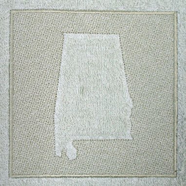 Alabama (Embossed)