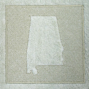 Alabama (Embossed)