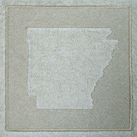 Arkansas (Embossed)