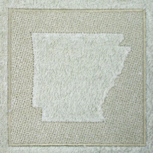 Arkansas (Embossed)