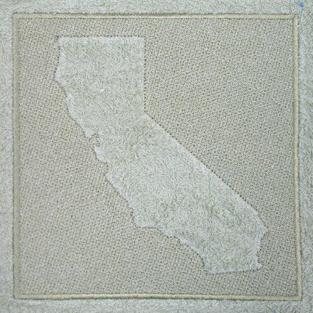 California (Embossed)