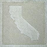 California (Embossed)