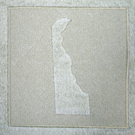 Delaware (Embossed)