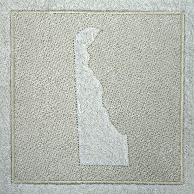 Delaware (Embossed)
