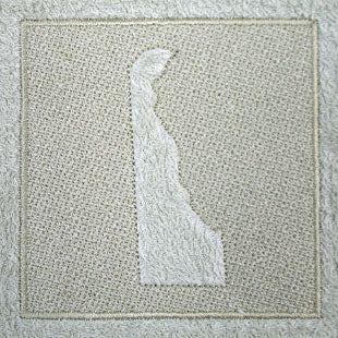 Delaware (Embossed)