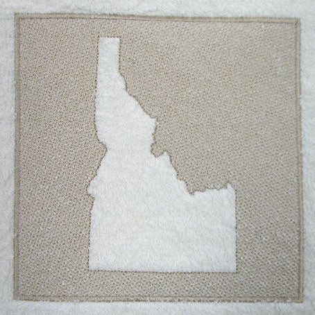 Idaho (Embossed)