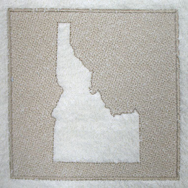 Idaho (Embossed)