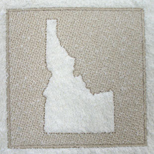 Idaho (Embossed)