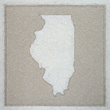 Illinois (Embossed)