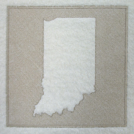 Indiana (Embossed)