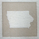 Iowa (Embossed)