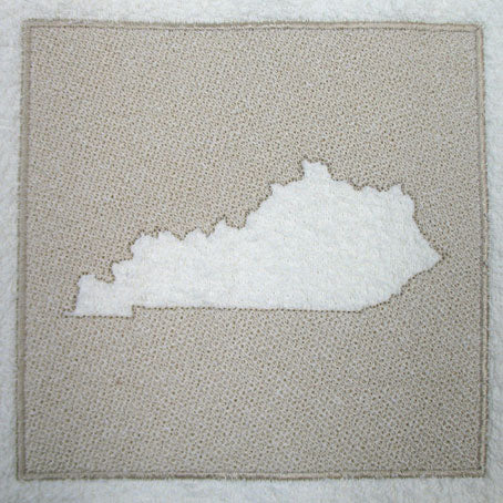 Kentucky (Embossed)