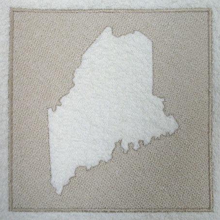 Maine (Embossed)