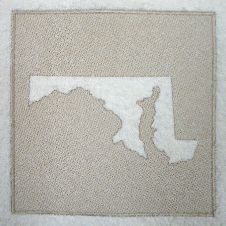 Maryland (Embossed)