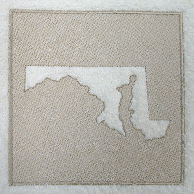 Maryland (Embossed)