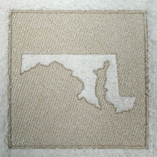 Maryland (Embossed)