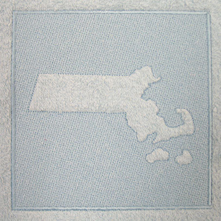 Massachusetts (Embossed)