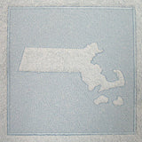 Massachusetts (Embossed)