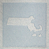 Massachusetts (Embossed)