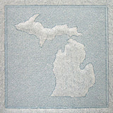 Michigan (Embossed)