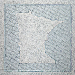 Minnesota (Embossed)