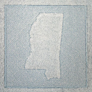 Mississippi (Embossed)