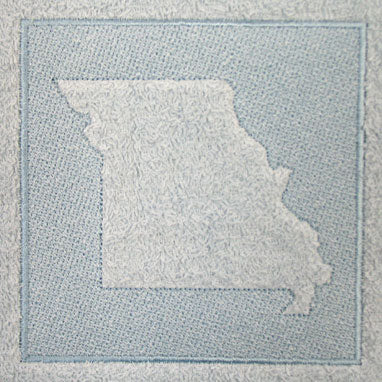 Missouri (Embossed)