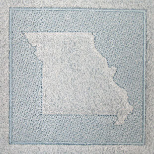 Missouri (Embossed)