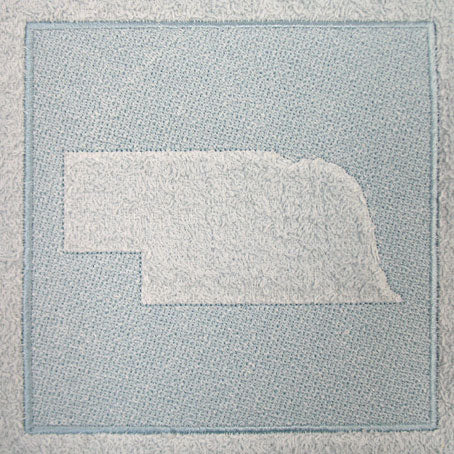 Nebraska (Embossed)