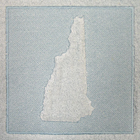 New Hampshire (Embossed)