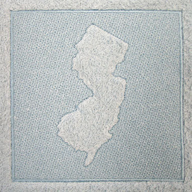 New Jersey (Embossed)