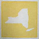 New York (Embossed)