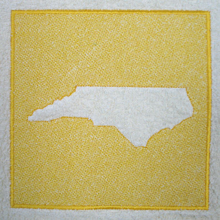 North Carolina (Embossed)