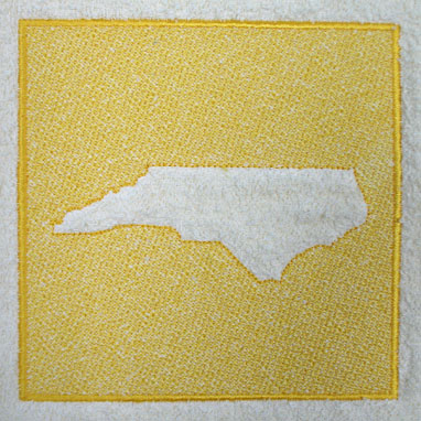 North Carolina (Embossed)