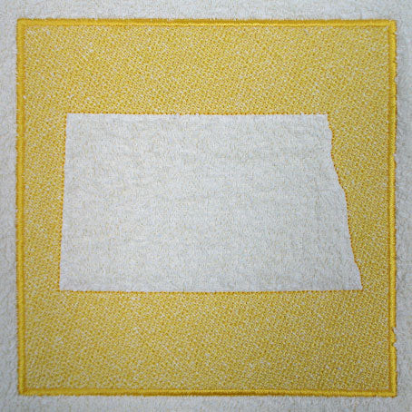North Dakota (Embossed)