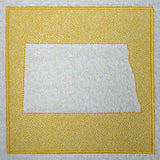 North Dakota (Embossed)