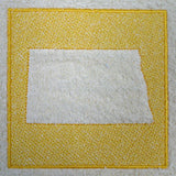 North Dakota (Embossed)