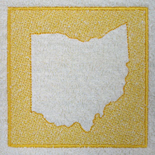 Ohio (Embossed)